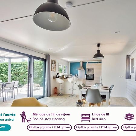 Chalet Pour 8 Dans Residence Avec Piscine Chauffee Brétignolles-sur-Mer Eksteriør bilde