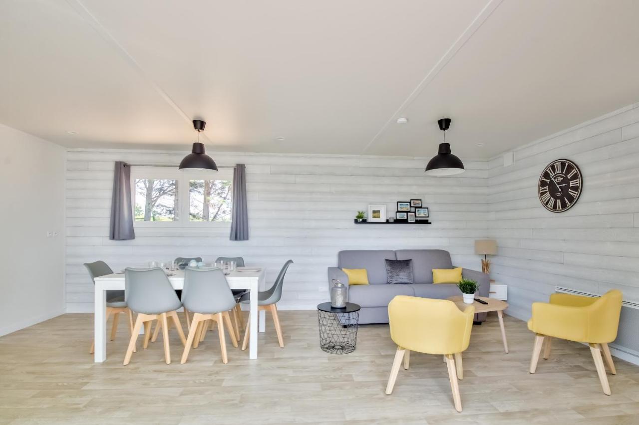 Chalet Pour 8 Dans Residence Avec Piscine Chauffee Brétignolles-sur-Mer Eksteriør bilde