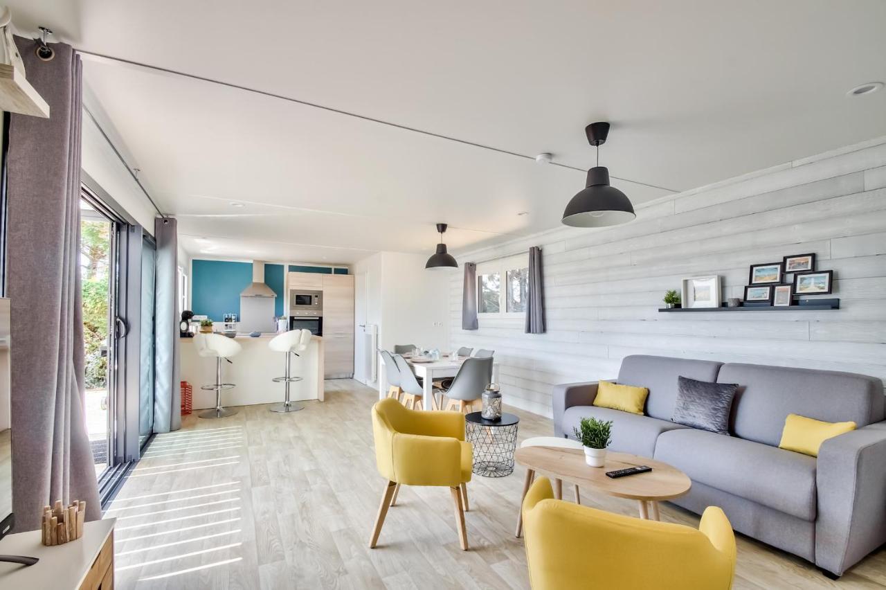 Chalet Pour 8 Dans Residence Avec Piscine Chauffee Brétignolles-sur-Mer Eksteriør bilde
