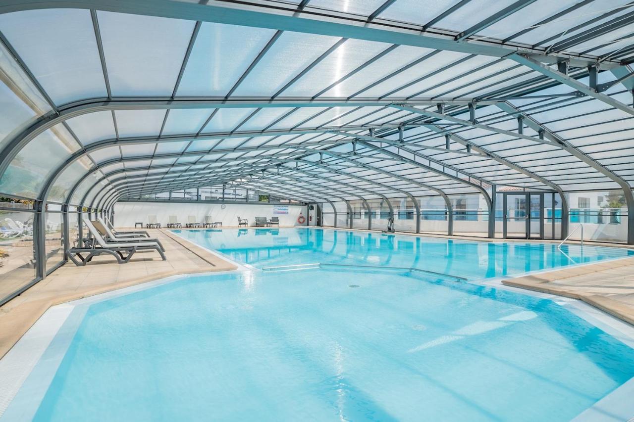 Chalet Pour 8 Dans Residence Avec Piscine Chauffee Brétignolles-sur-Mer Eksteriør bilde
