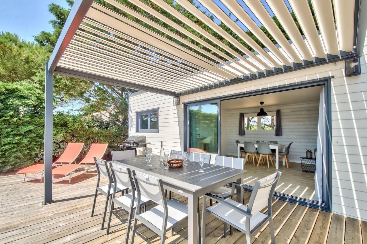 Chalet Pour 8 Dans Residence Avec Piscine Chauffee Brétignolles-sur-Mer Eksteriør bilde